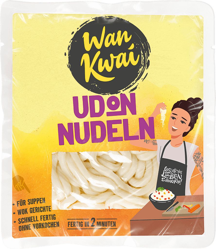 Makaron Wan Kwai Udon do optymalnych dań z woka i zup Zdjęcie produktu 