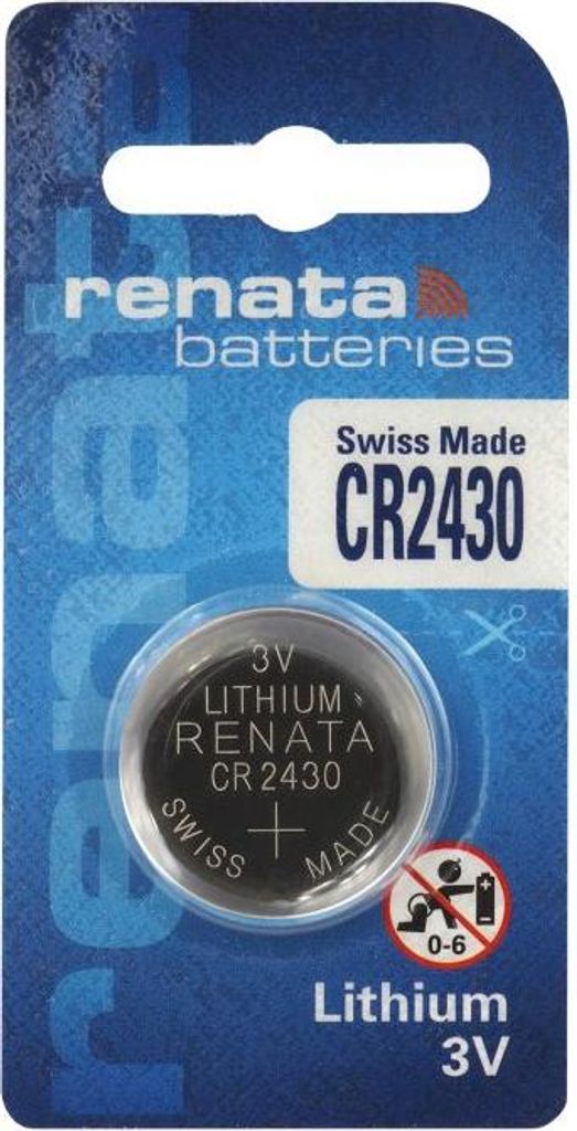 Renata 2430 Lithium Knopfzelle Produktbild 