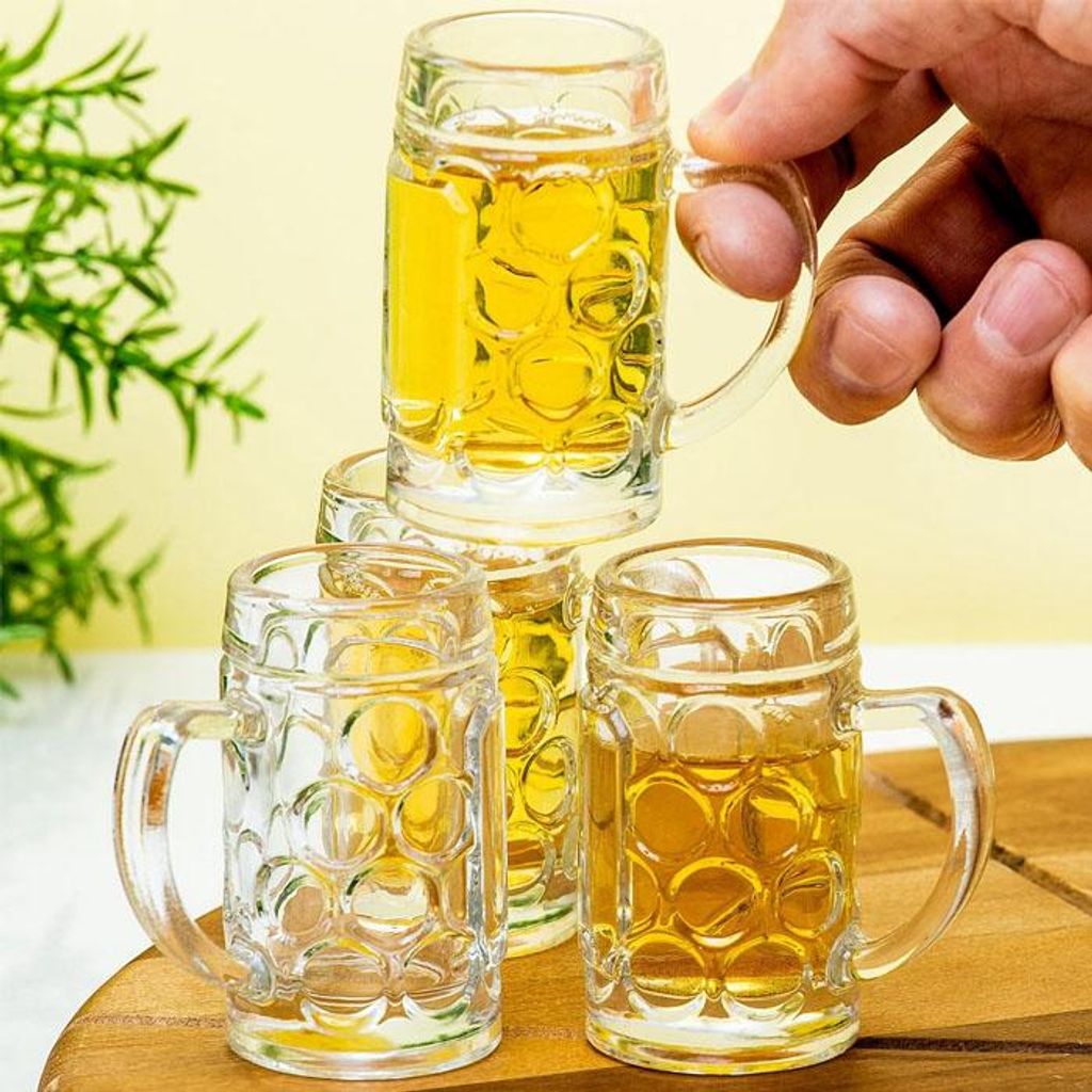 Maßkrug Schnapsgläser 4er Set Produktbild 