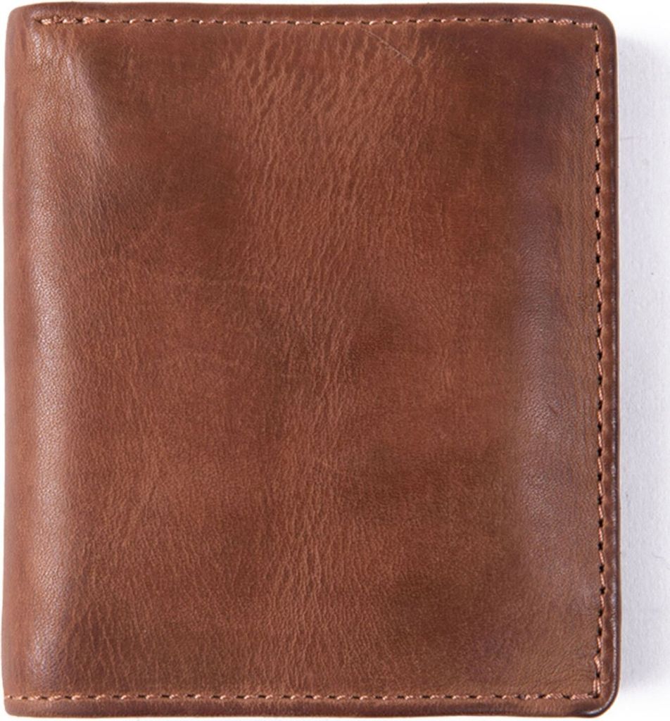 HAROLD'S Leder Geldbörse Submarine Wallet Upend Cognac hellbraun