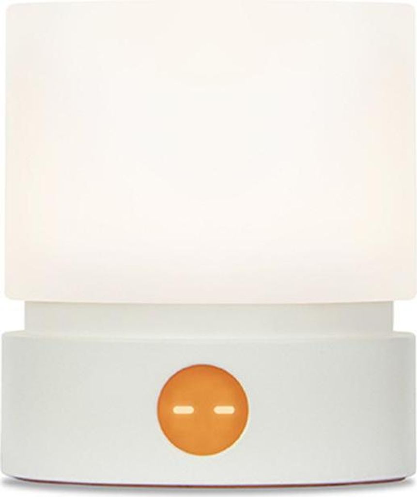 Zylindrische Lampe, wiederaufladbares Nachtlicht, Nachttisch-Desktop-LED-Schreibtischlampe, unendliche Berührung, atmende Atmosphärenlampe – mi...