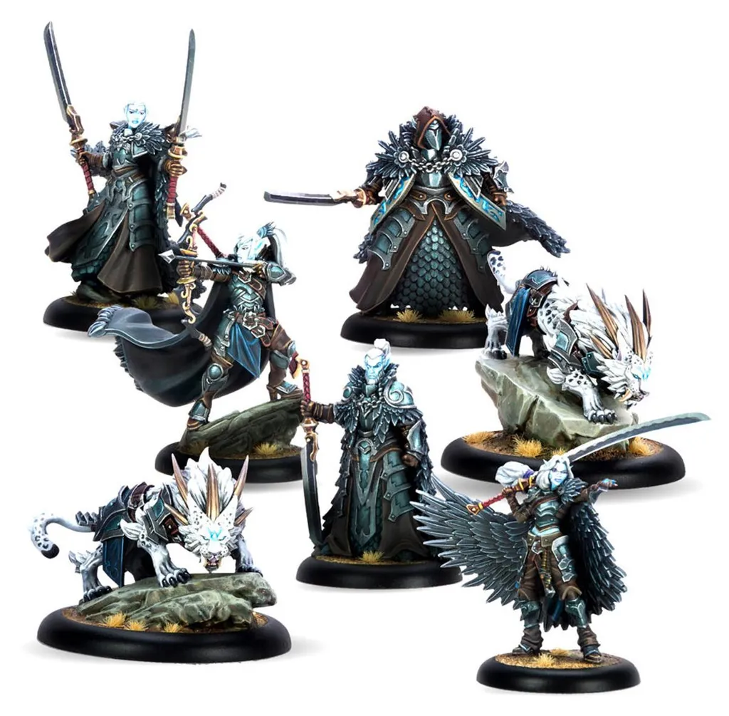 Warmachine Starter Set Gelé & Oublié avec figurines détaillées et accessoires - 3