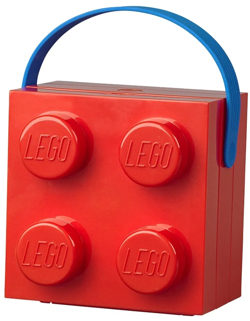 Portapranzo Lego Brick 4 con Maniglia: Resistente e Facile da Pulire - 7