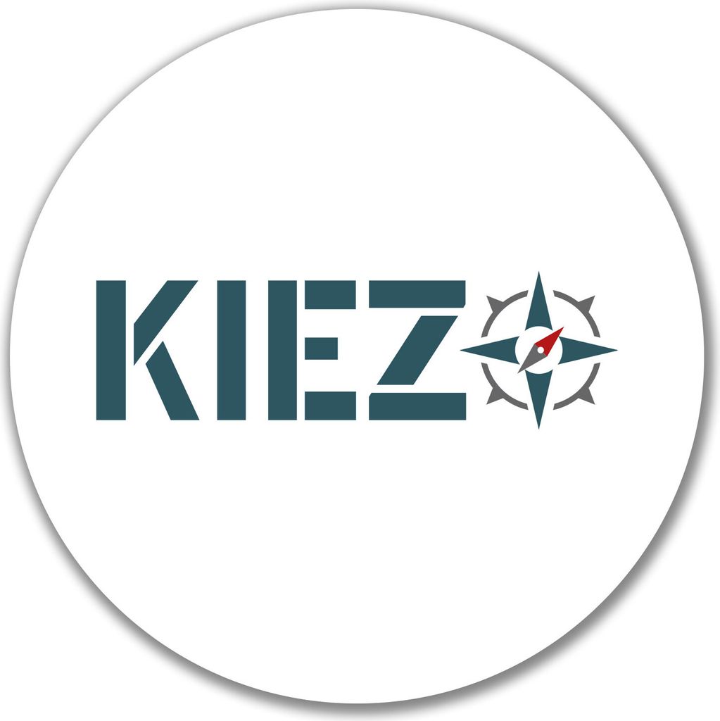 Huuraa Aufkleber Kiez Kompass Geschenk 10cm Sticker Kiez Kompass Geschenkidee