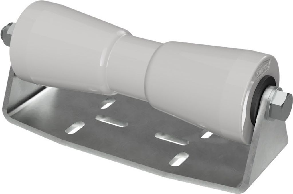 Rouleau de quille en polyuréthane avec support B aide à la Image du produit 