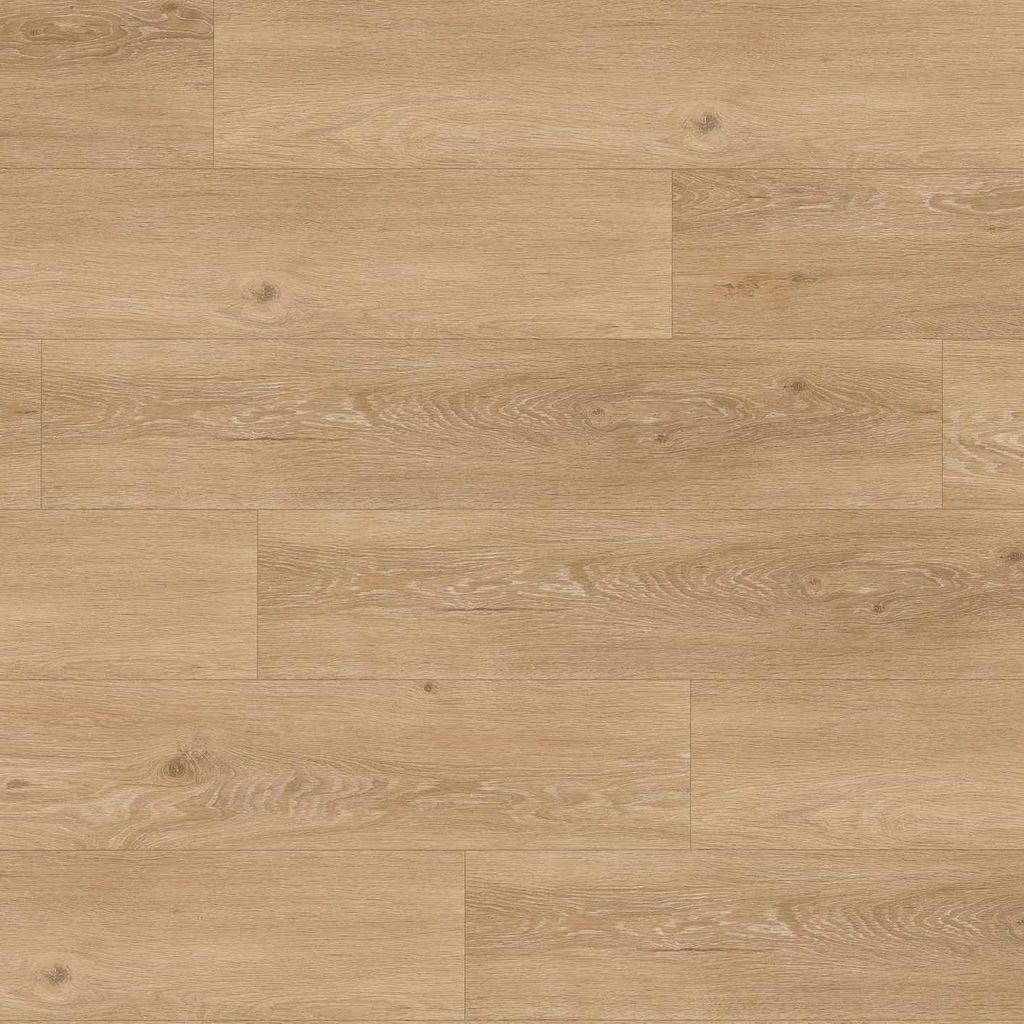 FLOORNOVO Rigid Klick Vinylboden Eiche Hellbraun Holzoptik 5 mm Stärke 225 x 1220 mm 2.75 m² Trittschalldämmung integriert Feuchtraumgeeignet NK...