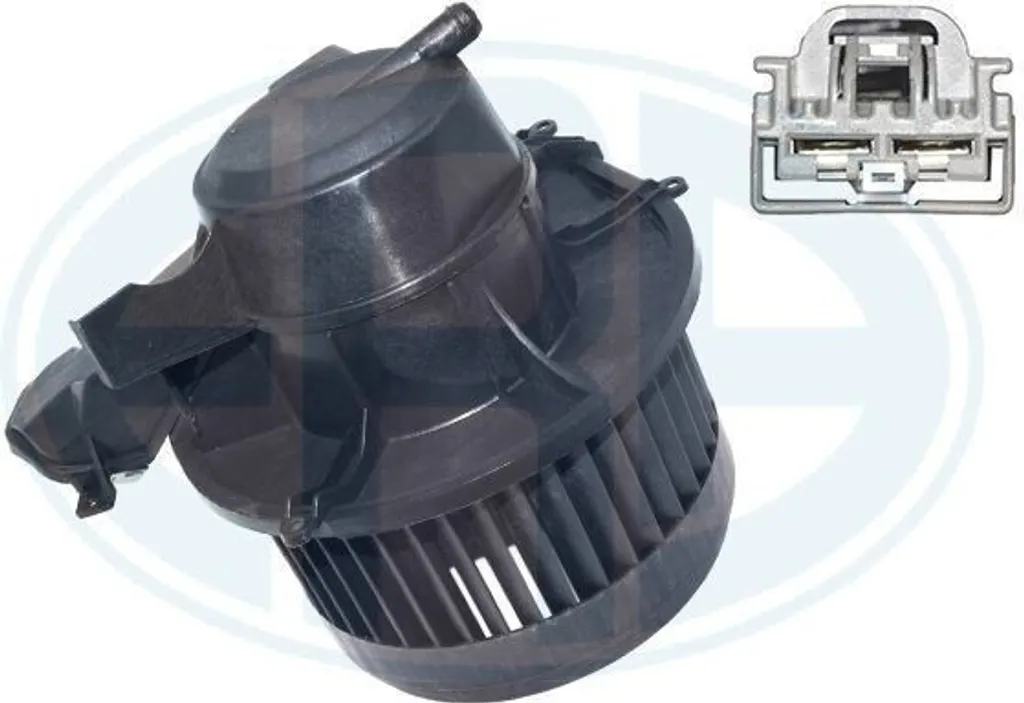 Moteur de ventilateur chauffage ERA 664138 pour VOLVO V70 II 157mm