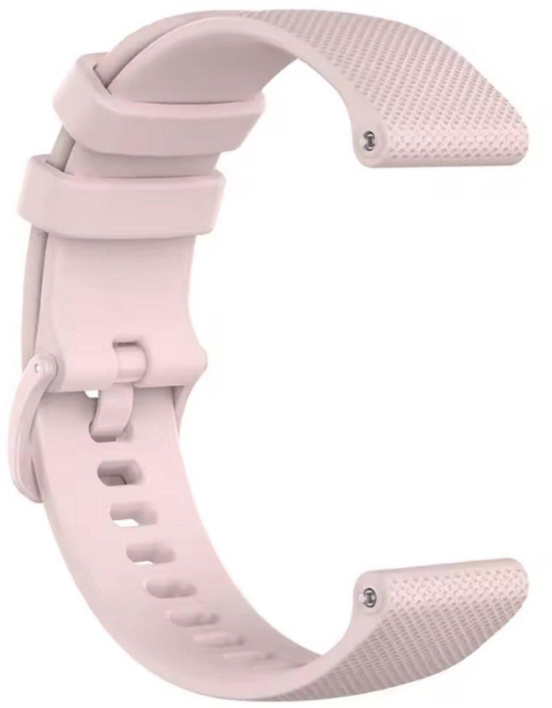 Bracelet en silicone rose compatible avec la montre Garmin Image du produit 