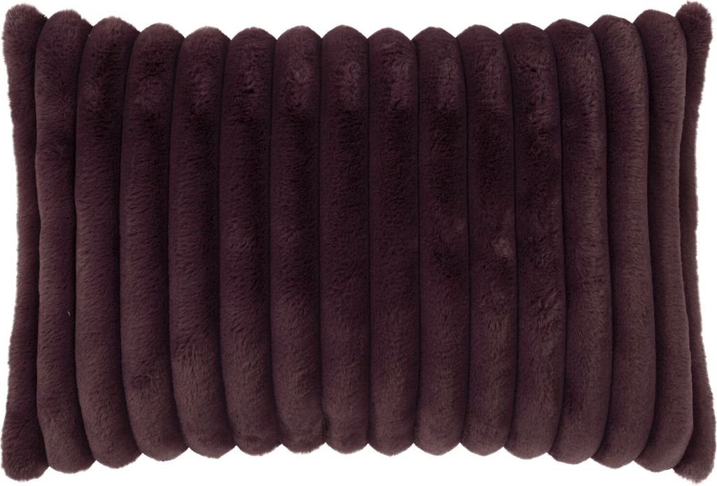 MAGMA Heimtex - Kissenhülle RAYA - 40 x 60 cm - Aubergine