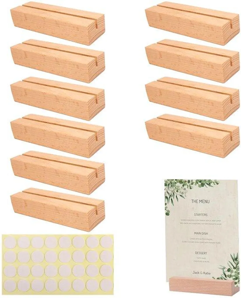 Fixer un porte-carte bois sans percer : 32 bandes adhésives amovibles