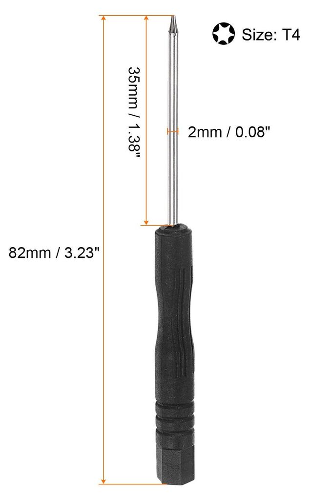 10Stk Mini Torx Schraubenzieher T4 Stern Kopf fš¹r Uhr Brillen Elektronik Reparatur