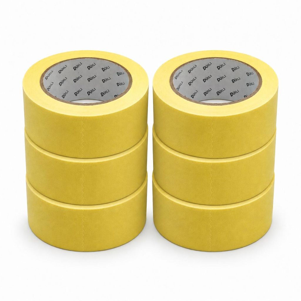 6x ARLI Abdeckklebeband Kreppband 48 mm x 50 m Malerkrepp Produktbild 
