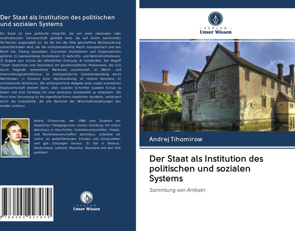 Der Staat als Institution des politischen und sozialen Systems