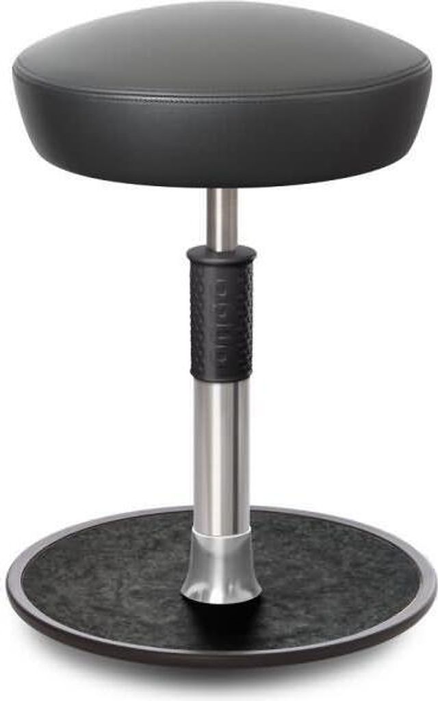 Sitz- Stehhocker Free Regular Hutsitz Boxmark Leder Grau Produktbild 