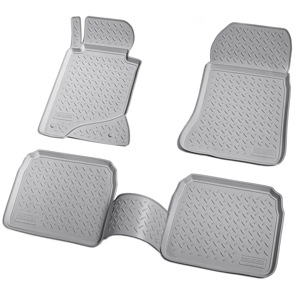 Tappetini in Gomma Premium Grigio per Mercedes W124 S124 1984-1997