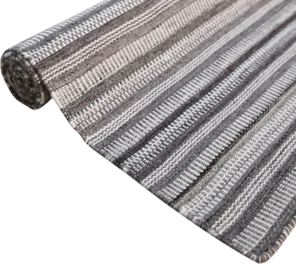 Grand tapis de jardin gris 200x290 cm AXI Java pour terrasse et balcon - 4