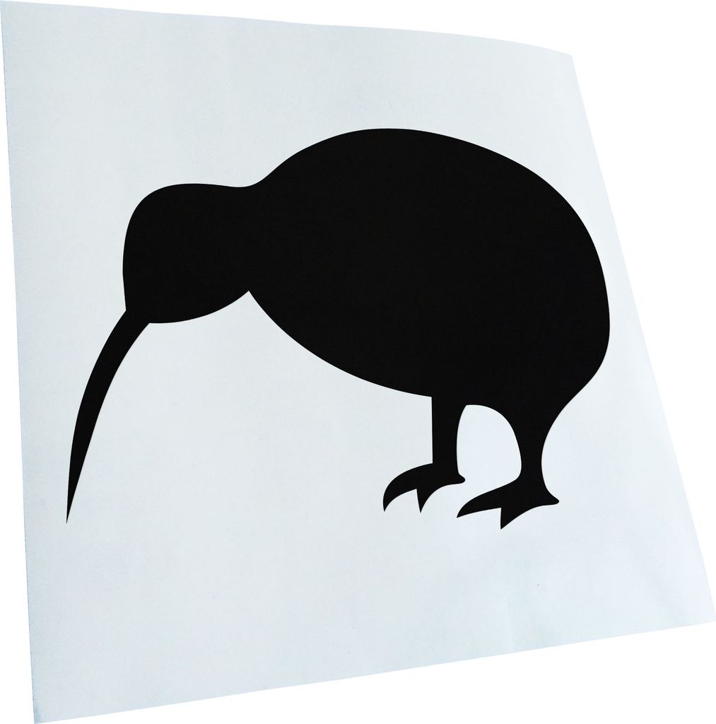 Kiwistar - Autoaufkleber - Kompass - Neon Matt - Aufkleber für Auto Kfz Fahrrad, LKW, Truck Mofa