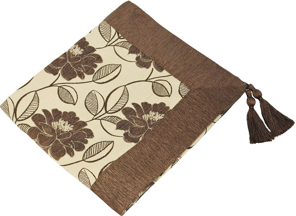 Riva Home Mayflower Überwurf RV615 (145x180cm) (Moccha)