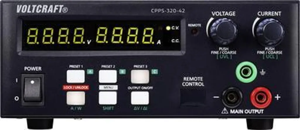 Alimentation labo pour test électronique 42V 20A programmable par USB