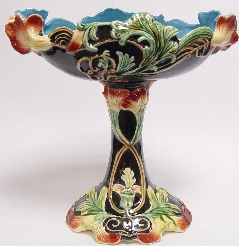Cache-pot Décoratif Style Art Nouveau Multicolore 36cm Haut de Gamme