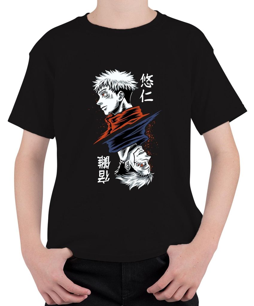 Jujutsu Kaisen, T-shirt met afbeelding van Yuji Itadori, Productafbeelding 