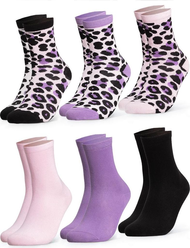 Occulto Damen Leo Socken 6er Pack (Modell: Leonie) Produktbild 