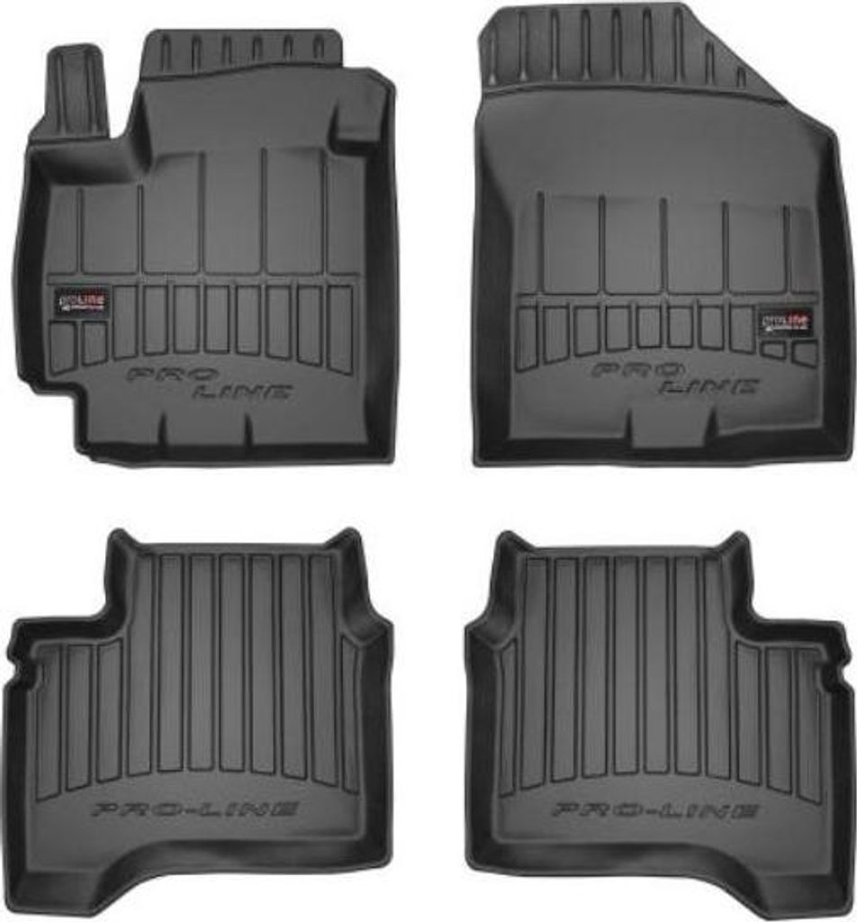 FROGUM ProLine 3D TPE Fußmatten für SUZUKI SWIFT V (AZ) Vorne+Hinten