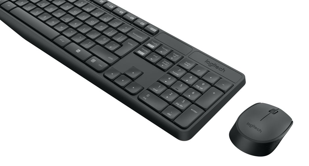 Logitech MK235 - Tastatur-und-Maus-Set - kabellos Produktbild 