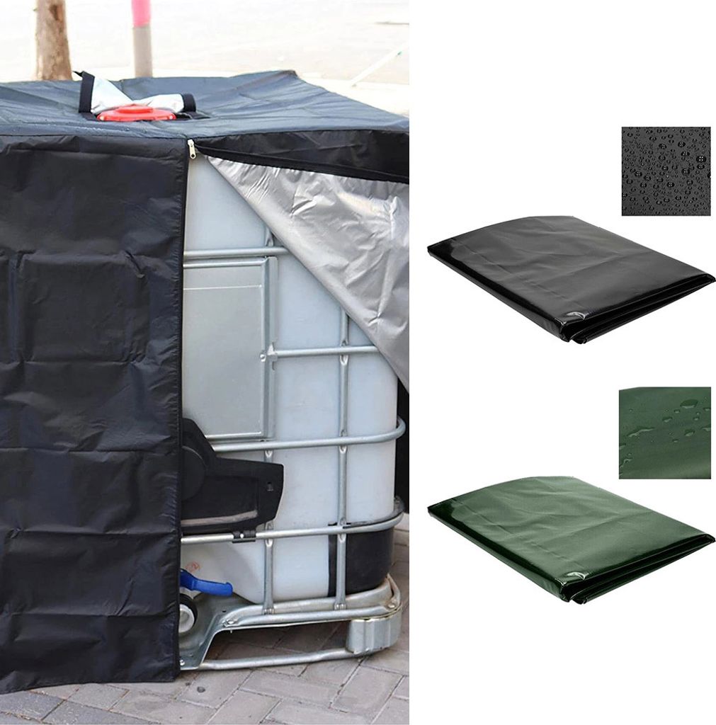 1Stk. IBC Container Wassertank Abdeckplane Schutzhaube Produktbild 4