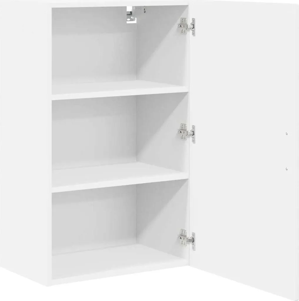 Mobile Cucina SYFAX 50x31x80 Bianco Lucido - Facile Montaggio MDF - 5