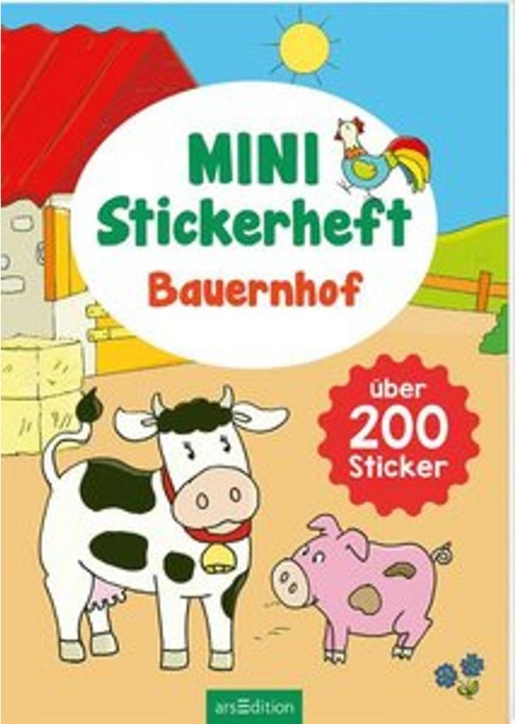 Ars Edition GmbH MINI-Stickerheft – Bauernhof Sonstige