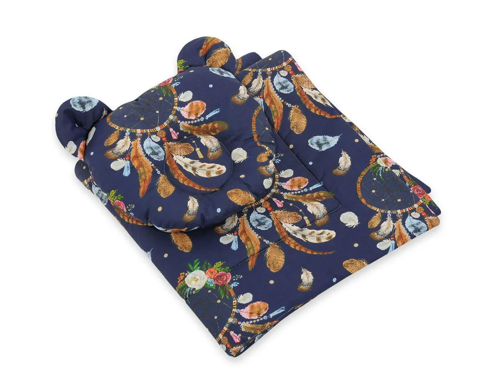 Ensemble couette Björn et coussin ergonomique à motif attrape-rêves