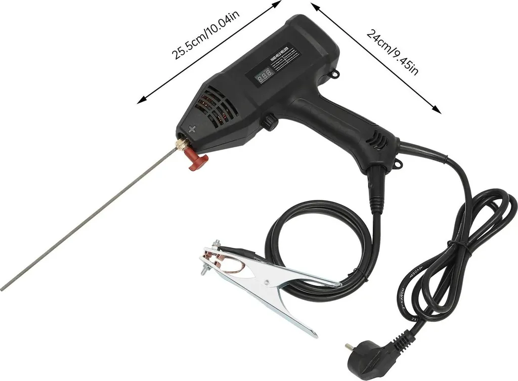 Poste à souder portable 3000W 220V pour acier et aluminium avec coffret - 2