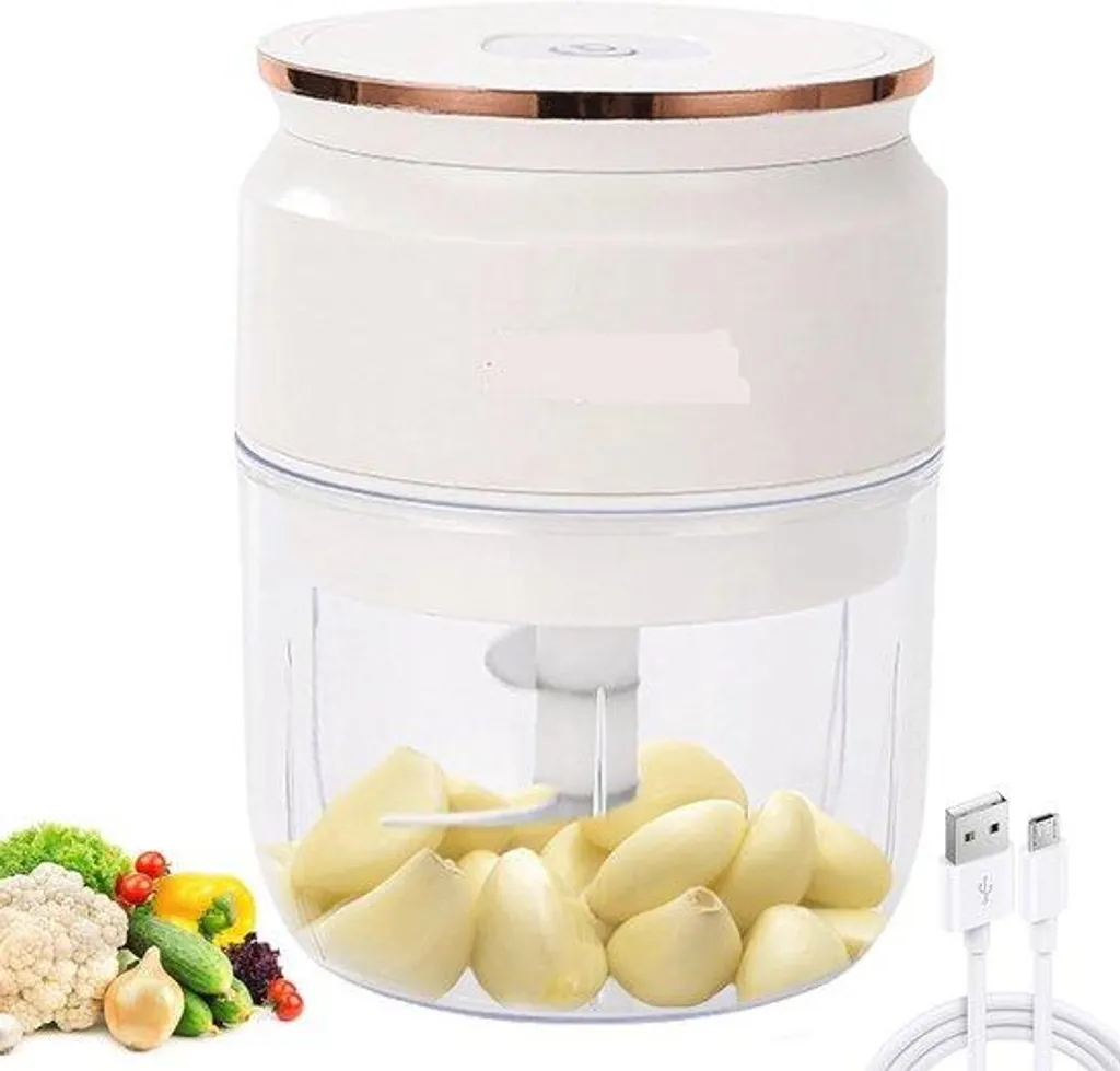Hachoir électrique 300 ml : hachez vos oignons sans larmes et sans effort
