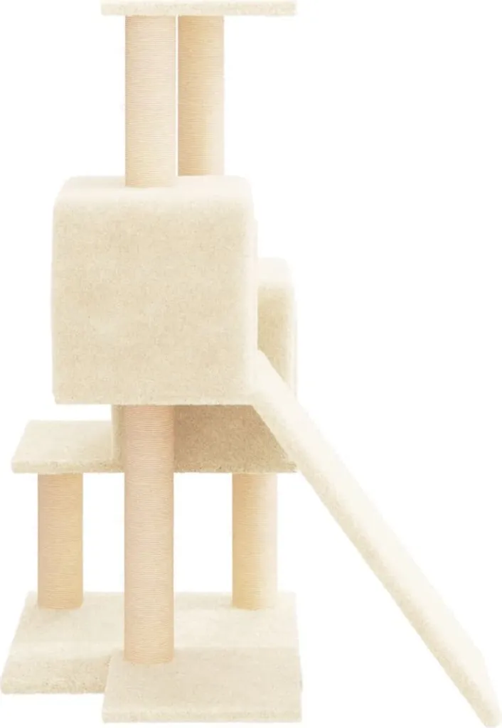 Il Mio Gatto Adora il Graffiatoio vidaXL 82cm Crema - Recensione e Consigli - 4