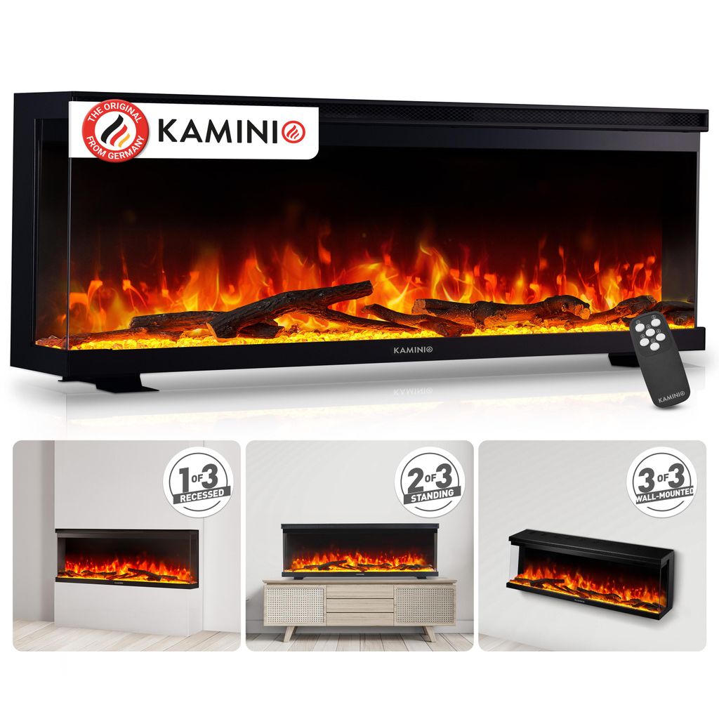 KAMINIO Elektrische kachel LEA - Elektrische kachel 3-in-1 Productafbeelding 