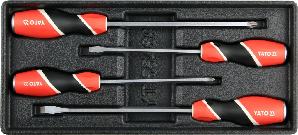 Set Cacciaviti Yato YT-55469 Professionale - 4 Pezzi Taglio e PH