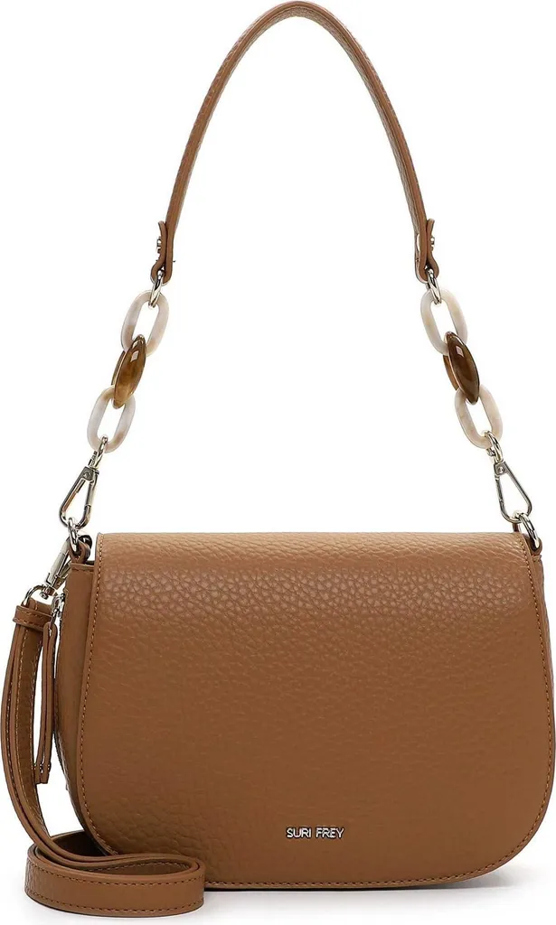Borsa SURI FREY Jeanny Sahara Marrone - Tracolla Donna Vegana