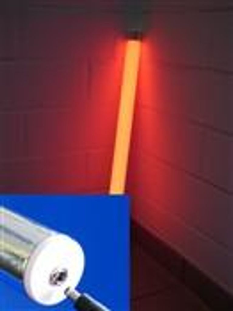 5992 LED VISION matt dimmbar mit Fernbedienung 12V 1,23m lang Ø38mm ROT