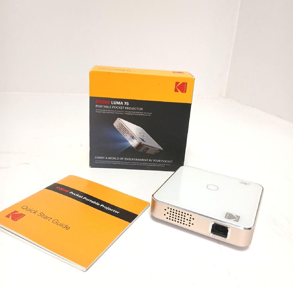 Kodak Tragbarer Ultra Mini Projektor 75 HD LED DLP Produktbild 