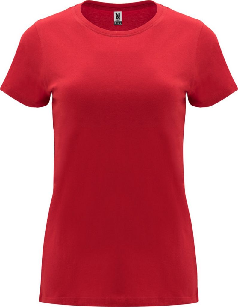 Roly - "Capri" T-Shirt für Damen kurzärmlig PF4297 (M) (Rot)