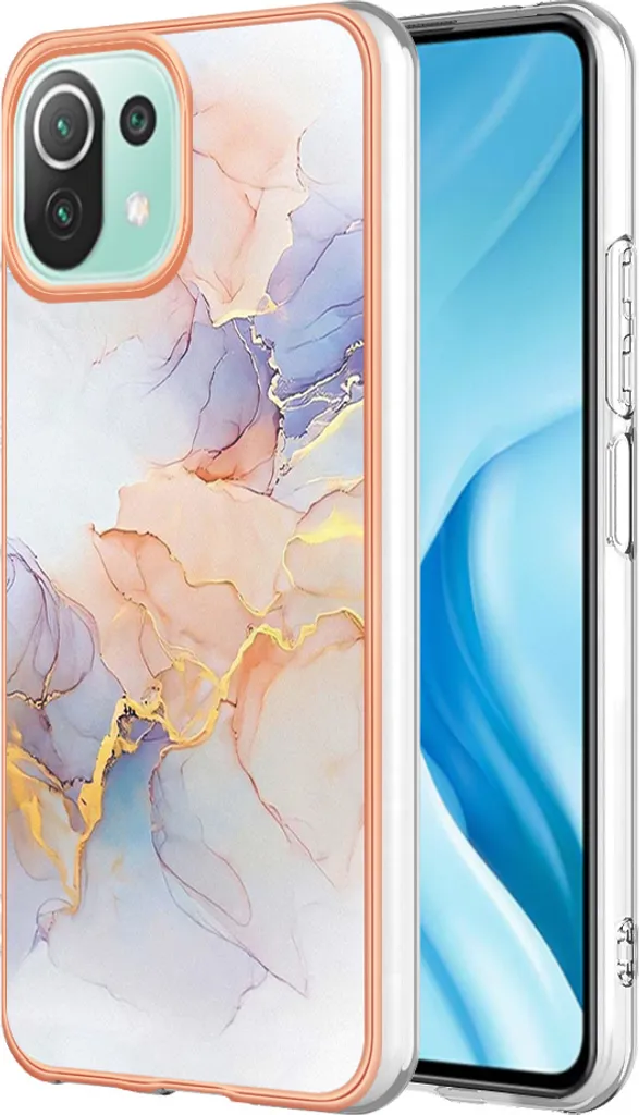 Cover Xiaomi 11 Lite 5G Silicone Morbido Grigio | Guscio Protettivo