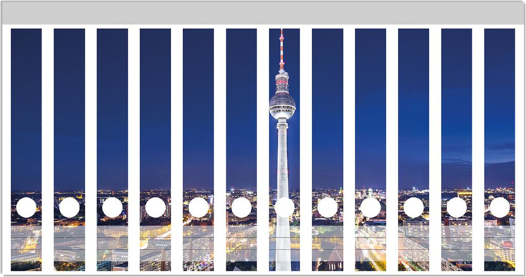 Wallario Ordnerrücken Sticker, selbstklebend für schmale Produktbild 