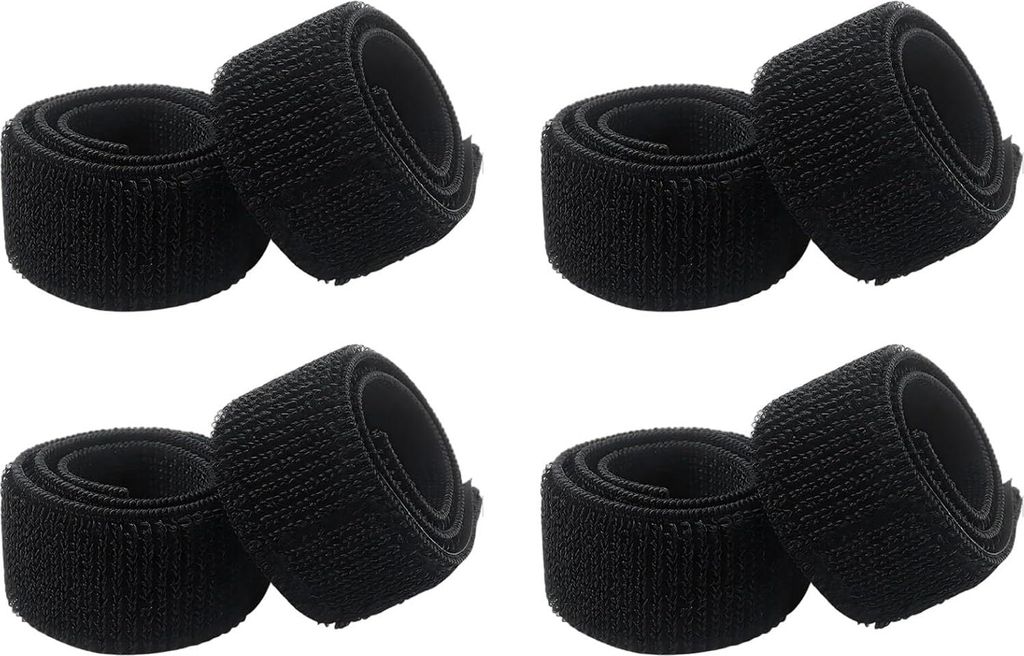 4 Stš¹ck Hosenklammer Fahrrad Elastisches Klettband Produktbild 