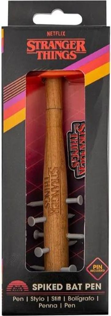 Stranger Things Stylo à bille à raquette épineux & Stranger Image du produit 