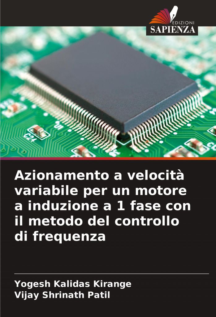 Azionamento a velocità variabile per un motore a induzione a 1 fase con il metodo del controllo di frequenza