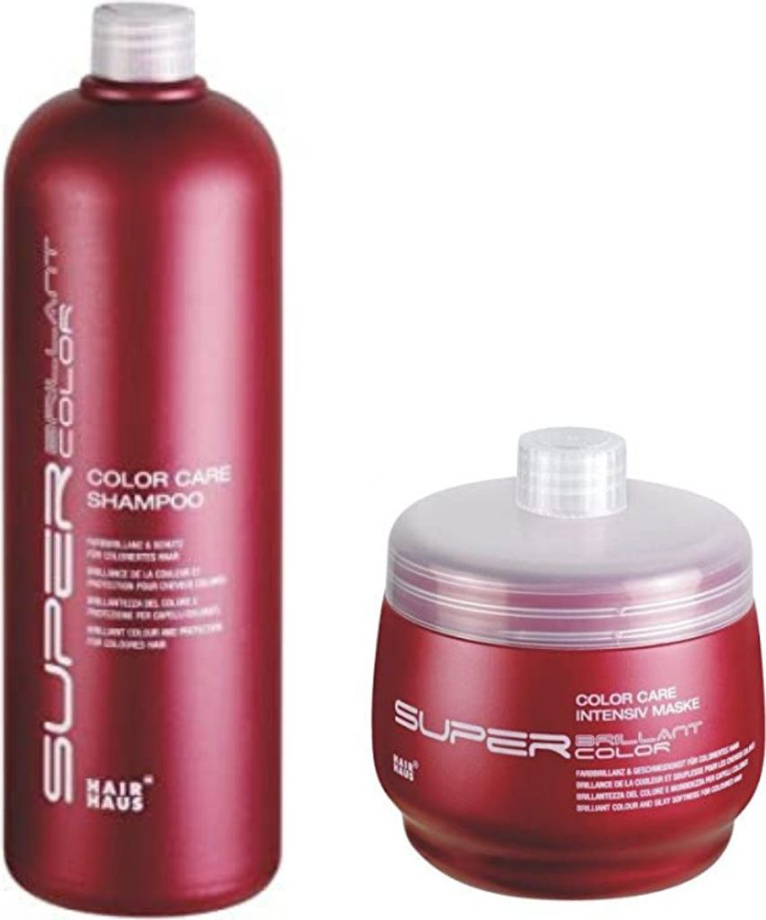 SBC Color Care Shampoo 1000ml & Color Care Intensiv Maske Produktbild 