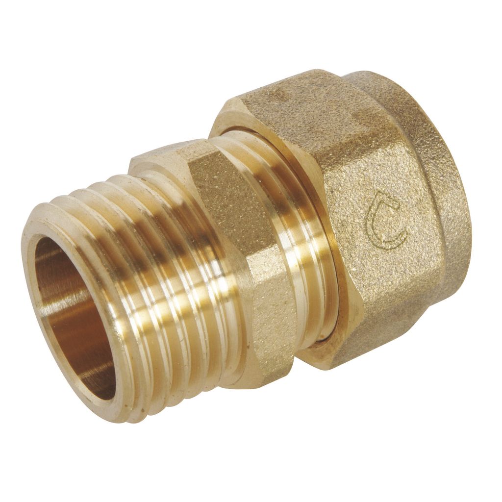 SOMATHERM FOR YOU - Raccord à compression - Fiable, simple et rapide à poser - male 15/21 - PER Ø16