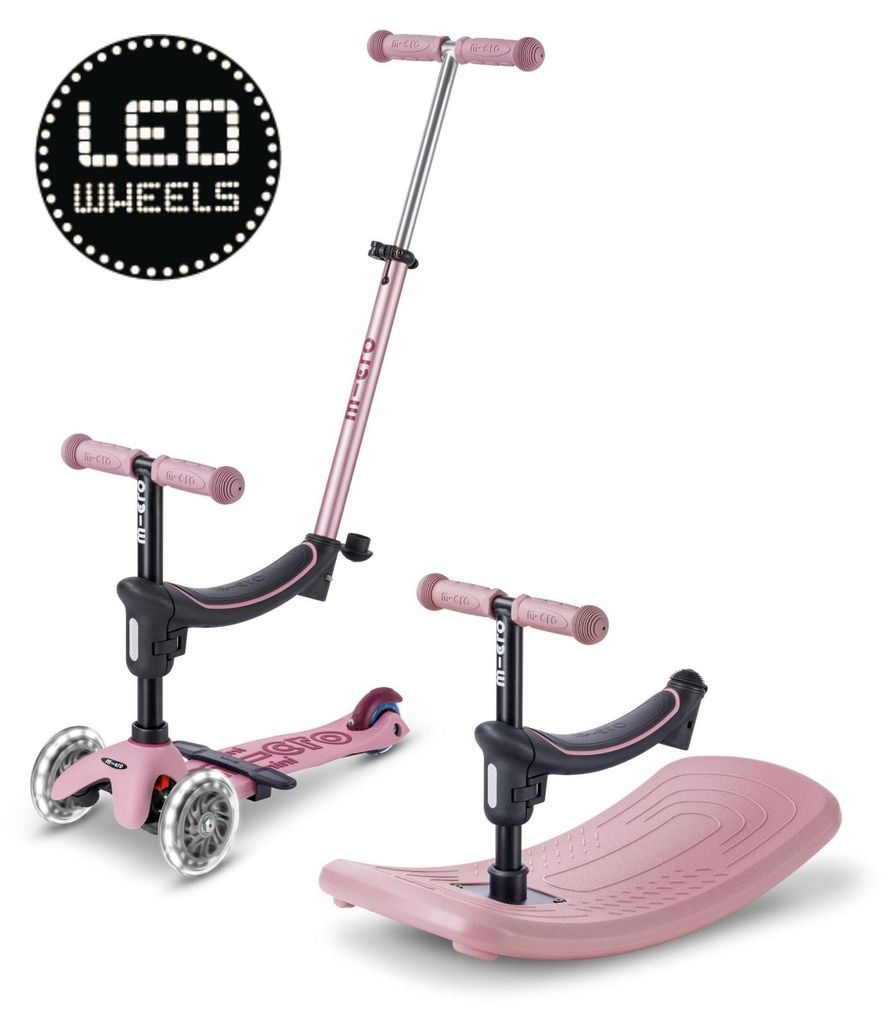 Micro Mini Micro 6-in-1 Rock & Go LED Pink