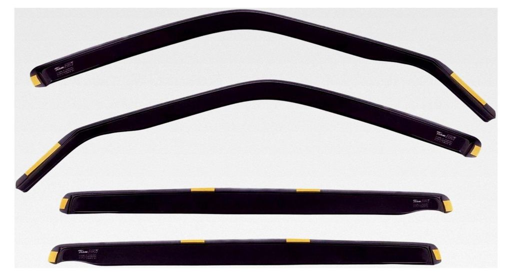 Windabweiser für Suzuki Ignis 5-Türer 2000-2008, Heko Regenabweiser, getönt, 4-teilig, vorne, hinten, aerodynamisch
